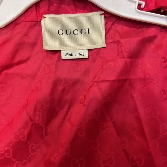 Gucci girls raincoat Size 5